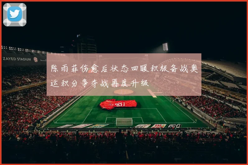 陈雨菲伤愈后状态回暖积极备战奥运积分争夺战再度升级